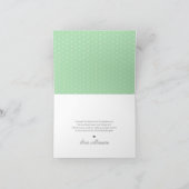 Carte De Remerciements Elégante Teacup Floral Teacup Baby shower Tea Part (Intérieur)