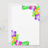 Carte De Remerciements Élégantes Roses Rustiques Florales d'Été 1er Anniv (Dos)