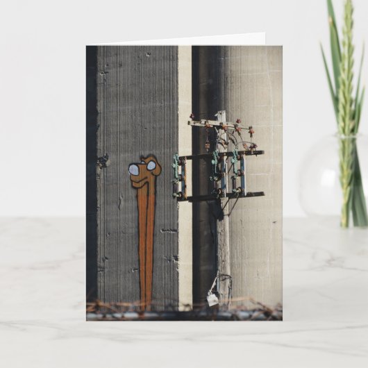 carte de remerciements "Eleved Watchdog" (Devant)