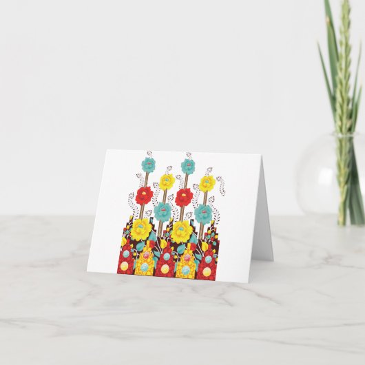 Carte De Remerciements Élevez vos notes de remerciement avec une touche m (Devant)