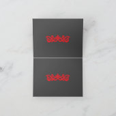 Carte De Remerciements Élevez vos notes de remerciement avec une touche m (Intérieur)