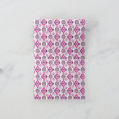 Carte De Remerciements Élevez vos notes de remerciement avec une touche m (Intérieur)