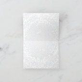 Carte de remerciements Eli plié (Intérieur)