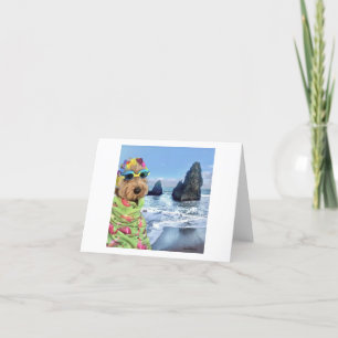 Carte De Remerciements Ella Bella Banana sur la côte californienne