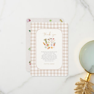 Carte De Remerciements Elle est hors du marché douche de mariée florale