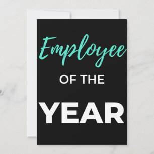 Carte De Remerciements Employee of the Year