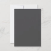 Carte de remerciements en cours (Dos)