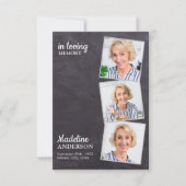 Carte De Remerciements En mémoire d'amour 3 photo Sympathie funéraire com (Devant)