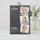 Carte De Remerciements En mémoire d'amour 3 photo Sympathie funéraire com (Debout devant)