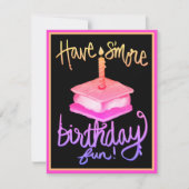 Carte De Remerciements En savoir plus Anniversaire Amusant Anniversaire I (Devant)