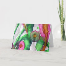 encres de sumi du jour 3 d'écoulement