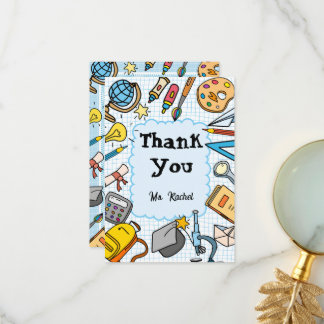 Carte De Remerciements Enfants