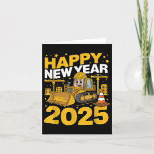 Carte De Remerciements Enfants Tout-Petits Garçons Bonne Année 2025 Garço