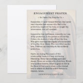 Carte De Remerciements Engagement catholique prière St. Padre Pio (Devant / Derrière)