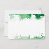 Carte De Remerciements ENREGISTRER LA DATE MITZVAH moderne étoile couleur (Dos)