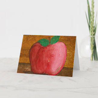 Carte de remerciements enseignant