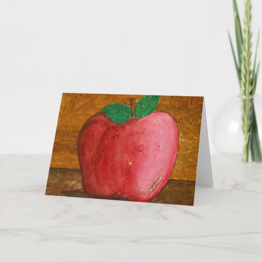 Carte de remerciements enseignant (Devant)