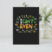 Carte De Remerciements Enseignant Je Ne Peux Même Pas (Debout devant)