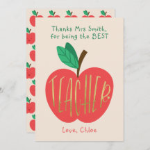 Enseignant Merci, Meilleur Enseignant, Mignonne Po