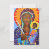 Erzulie Dantor Black Madonna Voodoo Art Haïtien