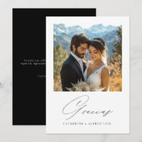 Espagnol Gracias Elegant Mariage de calligraphie