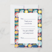 Carte De Remerciements Espèces de requins mignons à remplir (Devant)