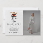 Carte De Remerciements Espresso Martini Tini Bit Older Birthday Photo (Devant)