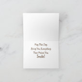 Carte De Remerciements Esprit du loup (Intérieur)