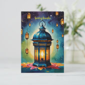 Carte De Remerciements Esprit du Ramadan (Debout devant)