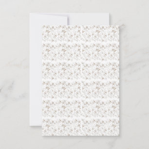 Carte De Remerciements Essentiels de mariage élégants Été et toute l'an