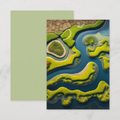 Carte De Remerciements Estuary (Devant / Derrière)