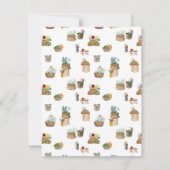 Carte De Remerciements Étanchéité du marché de l'agriculteur (Dos)