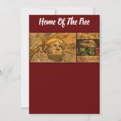 Carte De Remerciements États-Unis (Dos)