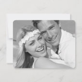 Carte De Remerciements Été Aqua Waves & Sun Photo Modern Beach Mariage (Dos)