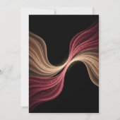 Carte De Remerciements Eternal Flow of Love — Abstract Romantic Art (Devant)