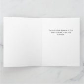 Carte De Remerciements Eternal Night Gothic Vampire Wedding Dark Romance  (Intérieur)