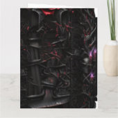 Carte De Remerciements Eternal Night Gothic Vampire Wedding Dark Romance  (Dos)