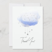 Carte De Remerciements Ethereal Cloud 9 aquarelle photo (Devant)