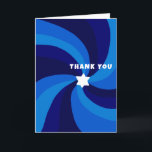 Carte De Remerciements Étoile de tournage moderne de David Bat mitzvah de<br><div class="desc">Parfait carte de remerciements à envoyer après un bat mitzvah, bar mitzvah ou autre célébration juive! La main a fait de l'art pour vous. ENTIÈREMENT PERSONNALISABLE ! Cliquez sur "Personnaliser" ci-dessus pour modifier le texte. Cliquez sur "modifier à l'aide de l'outil de conception" pour ajuster les polices, les couleurs et...</div>