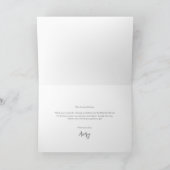 Carte De Remerciements Étoile moderne de David Pastel Bat mitzvah (Intérieur)