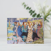 Carte De Remerciements Eugene Grasset - Panneau décoratif Harmony (Debout devant)