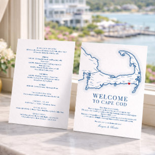 Carte De Remerciements Événements de mariage du Wychmere Beach Club Bienv