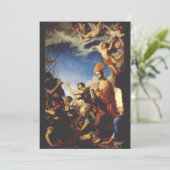 Carte De Remerciements Évêque de Saint Januarius de Bénévent (Debout devant)