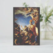 Carte De Remerciements Évêque de Saint Januarius de Bénévent (Debout devant)