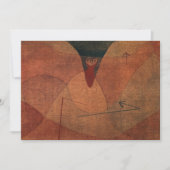 Carte De Remerciements Évolution de la faune par Paul Klee (Devant)