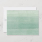 Carte de remerciements extérieur de Camping aquare (Dos)