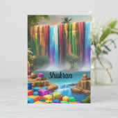 Carte De Remerciements Extraordinaire Shukran (Debout devant)