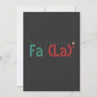 FA (LA)8 Drôle Nerdy Math Noël Noël Noël Noël Noël