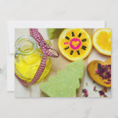 Carte De Remerciements Fabriqué à la main avec l'amour Soap Maker Noël Ar (Devant)