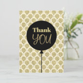 Carte De Remerciements Fabuleux 50 Gold Anniversaire (Debout devant)